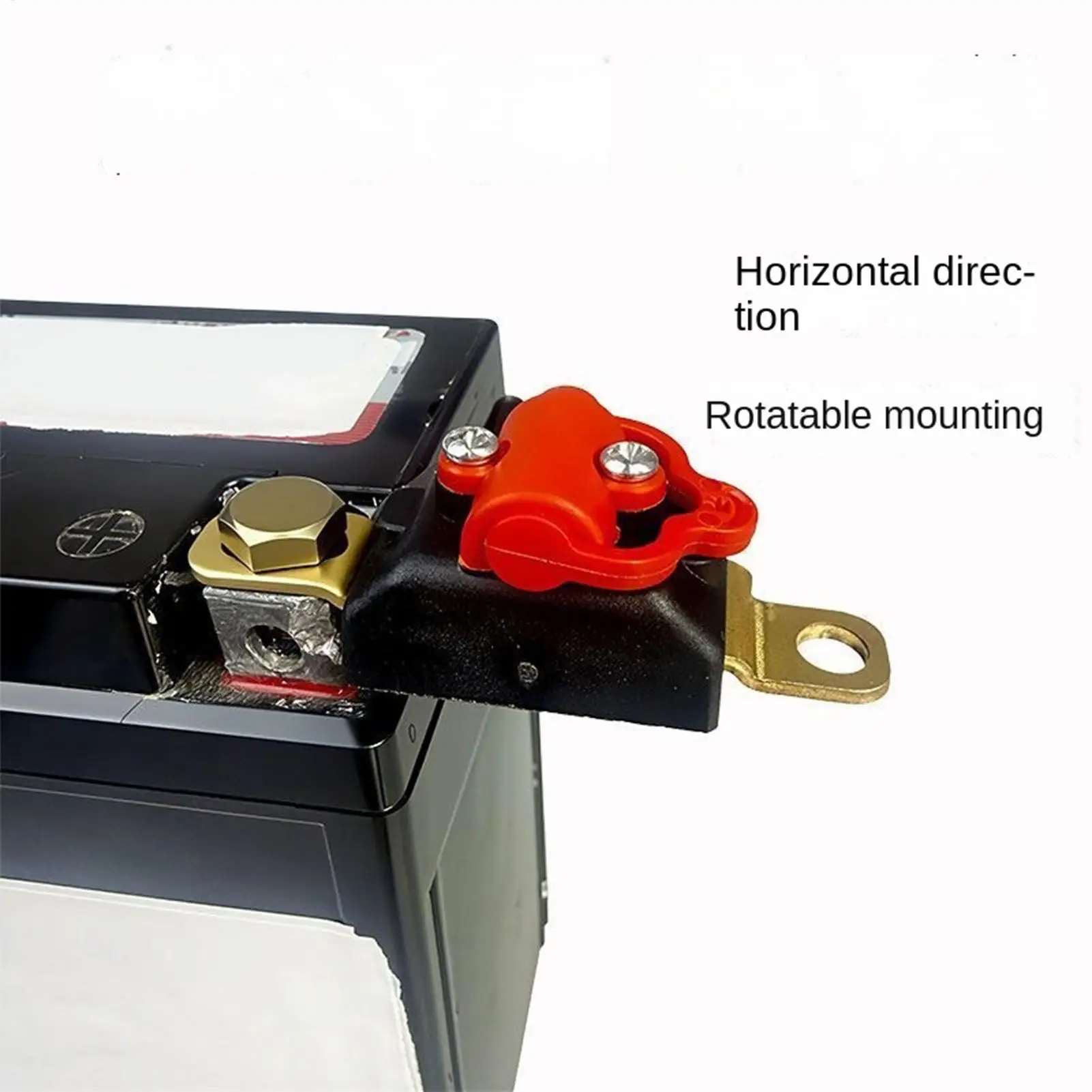 Battery Shut Off Tool 12V Anti-Leakage High Conductivity 12V Battery Cut Off Isolator for ATV Motorcycle Car Boat RV Truck