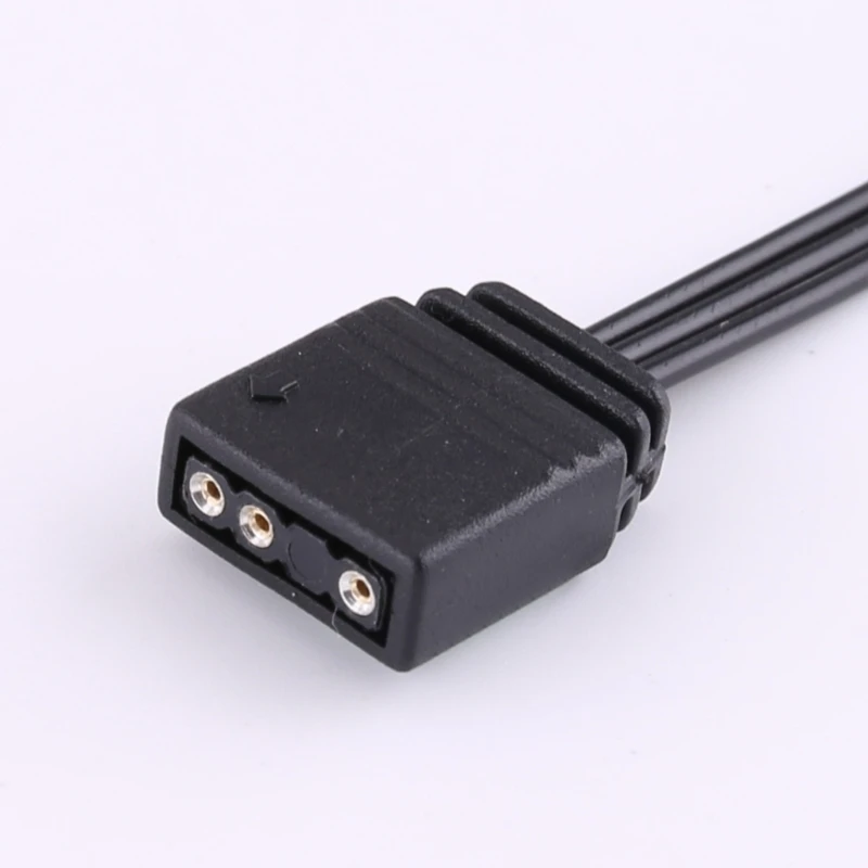 Cable adaptador ARGB XD99 5V y 3 pines, para RGB 4 pines para conector luz AuraandMSI