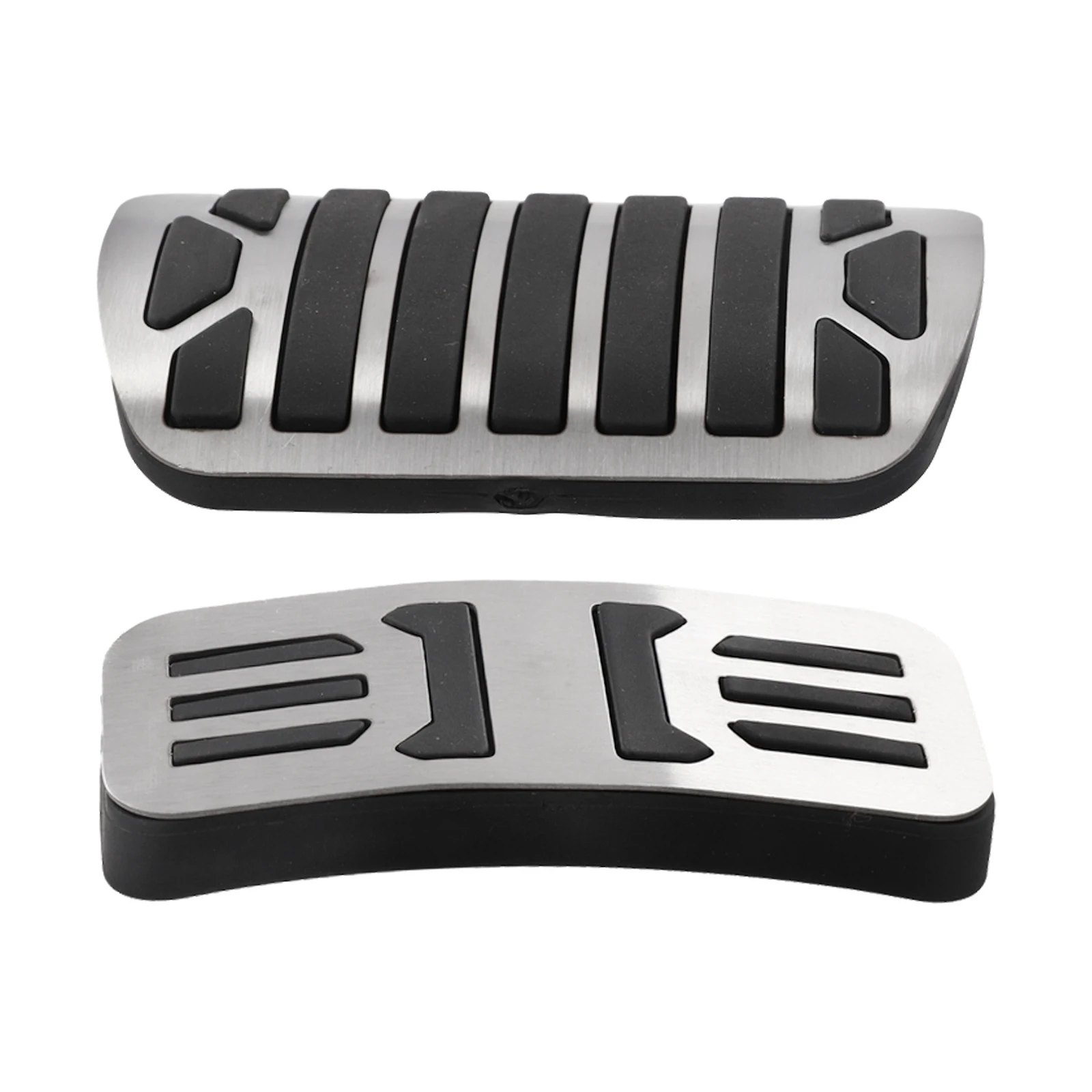 For Jaguar for xe for xf XJ for xjl Stainless Steel Pedal Covers Featuring Slip Rubber for Enhanced Driver Control and Interior