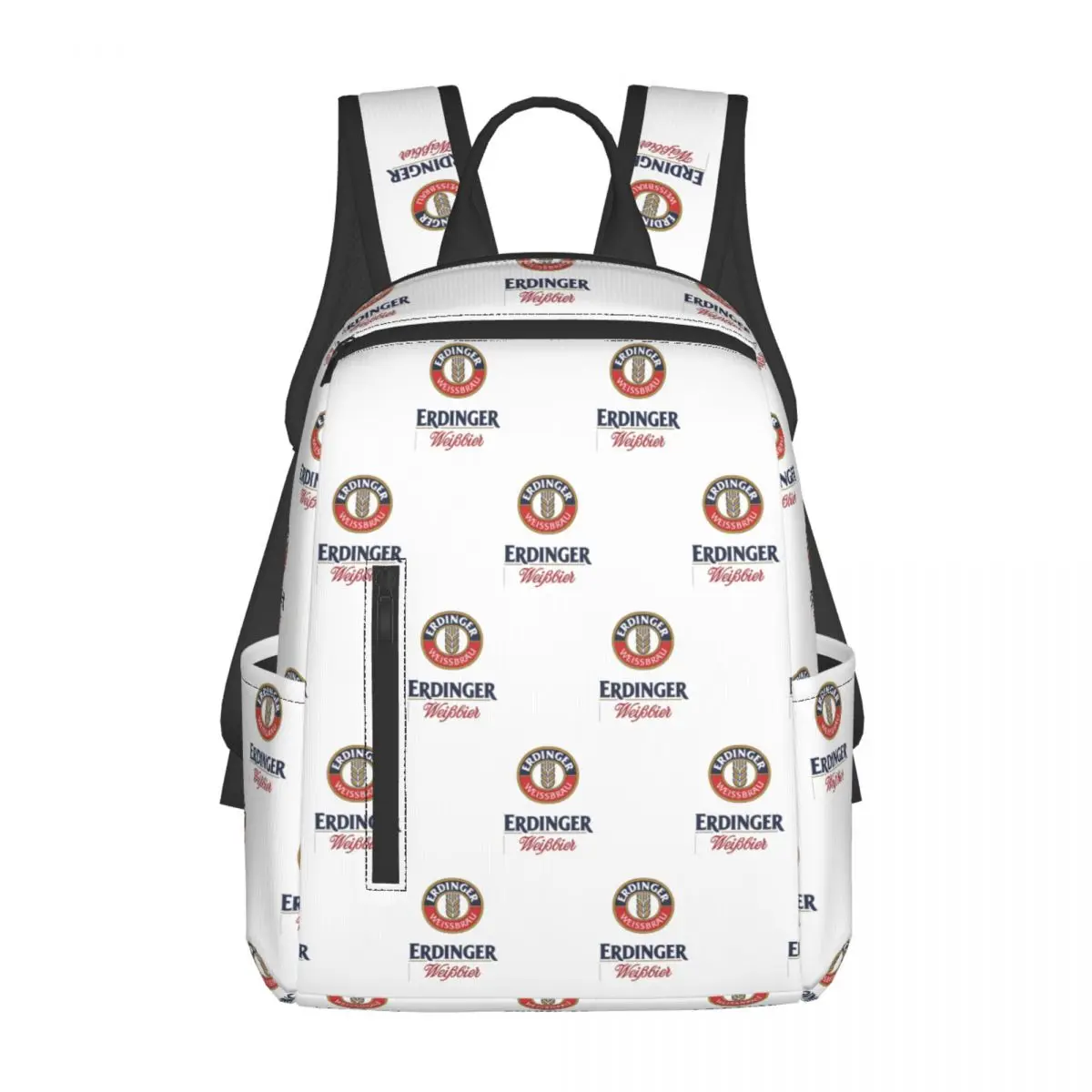

Erdinger Weissbier Merch Backpack Large Capacity Children BookBag School Bag Shoulder Bags for Men Women