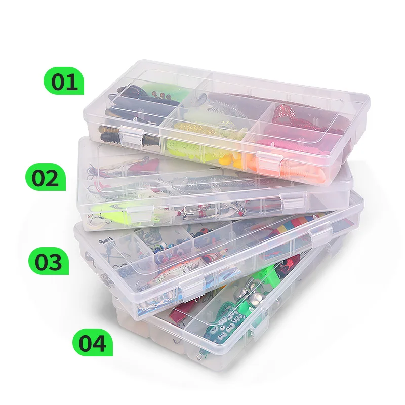 WEIHE 342 قطعة من ملحقات خطاف Luya مجموعة مستلزمات صيد الطعم Luya #3