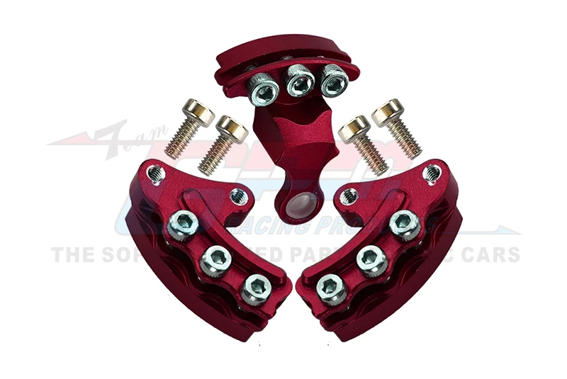 Soporte de rotor de freno de aluminio GPM para motocicleta KYOSHO 1/8 NSR500
