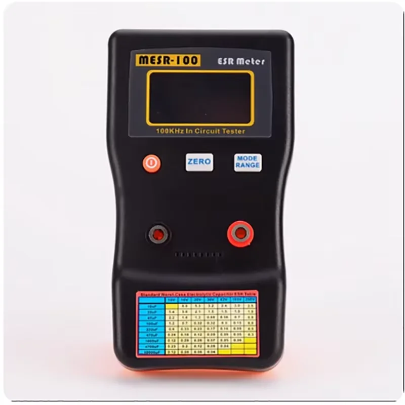 المدى التلقائي الرقمي مُكثَّف كهربائيًا ESR متر، مكثف المقاومة الداخلية MESR-100 نسخة ذكية