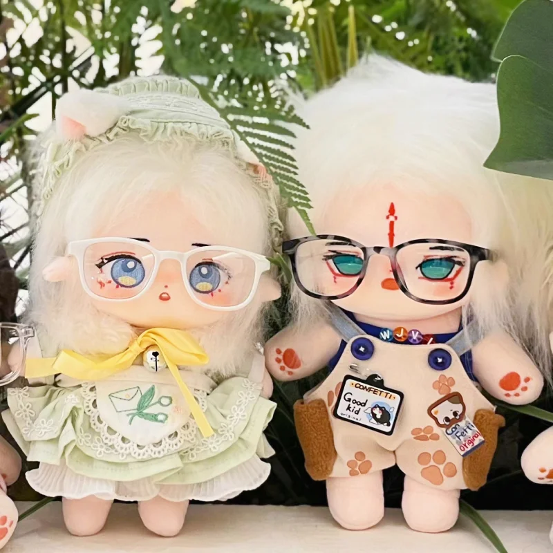 

20cm cotton doll glasses and sunglasses doll accessories
