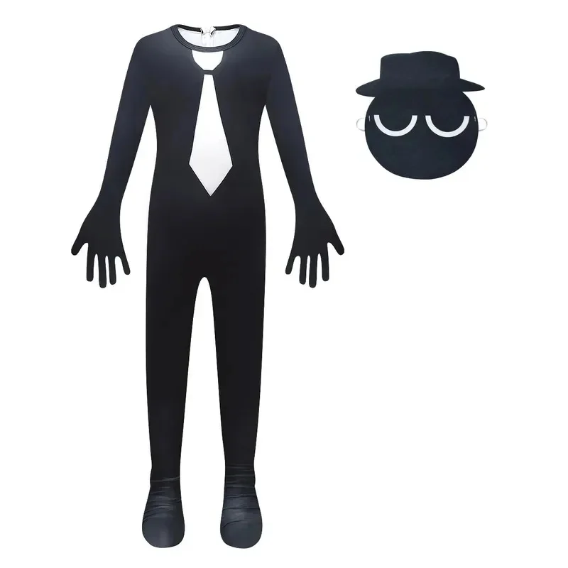 ♥ 2026 New Anime Cosplay Halloween Costume Game Sprunki Plush Jumpsuit Christmas Birthday Party Fancy Carnival Costu ★ Look at m view 4