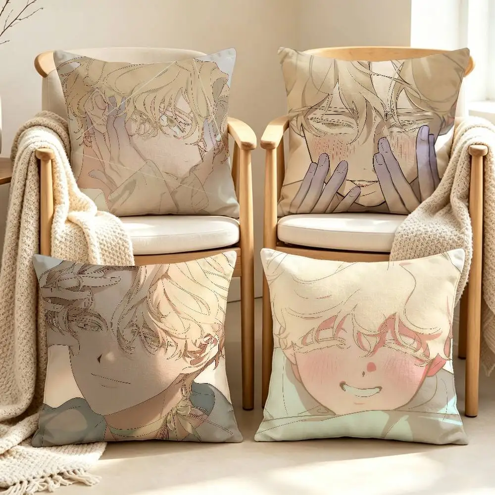 Cute L-Luka A-Alien S-Stage Custom Double Sided Print Square Pillow Cushion Cover