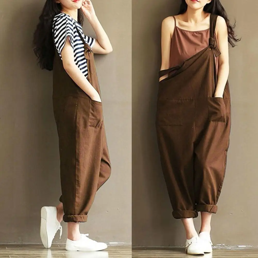 Beautiful  Jumpsuits Nylon Loose Jumpsuits Skin-friendly Attractive Pants for Family Gathering