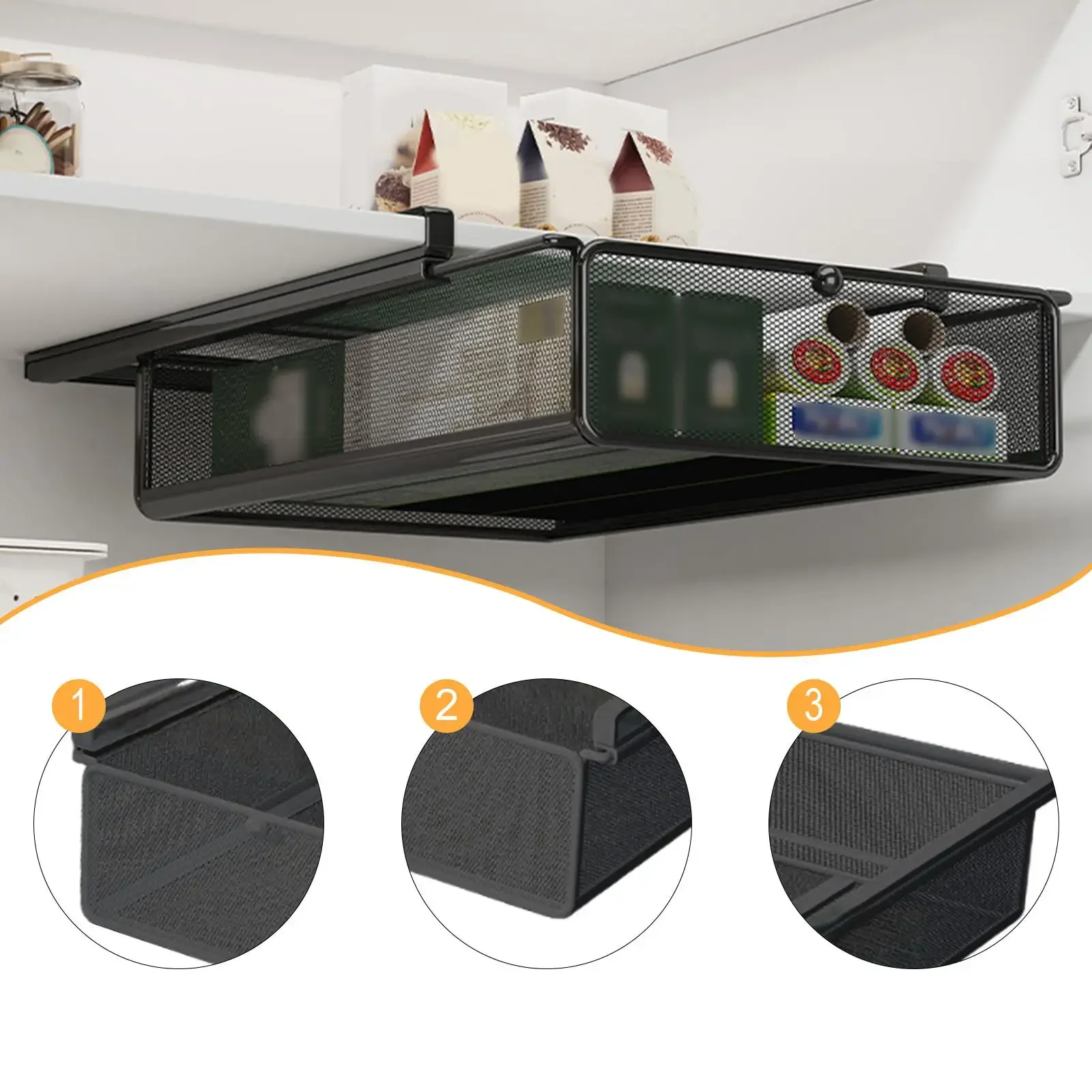 Nice Hanging Pull Out Drawer Underwear Organizer For Dining Room Office Wardrobe