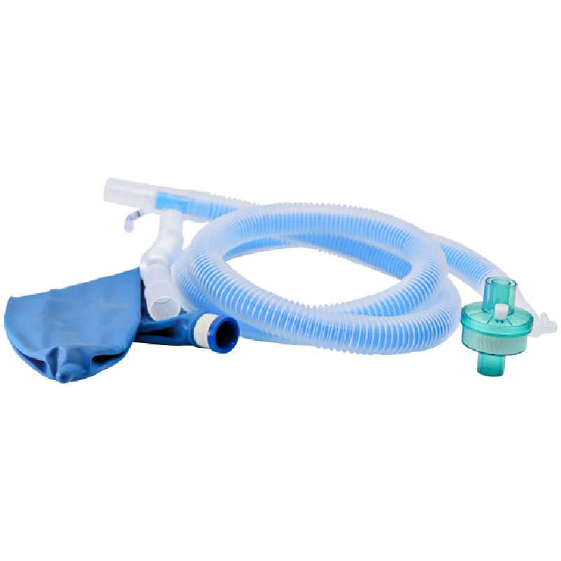 Canack 3PCS Medical Coaxial Breathing Circuit 2L Breathing Bag With Disposable Breath Filter Anesthesia Breathing Accessories