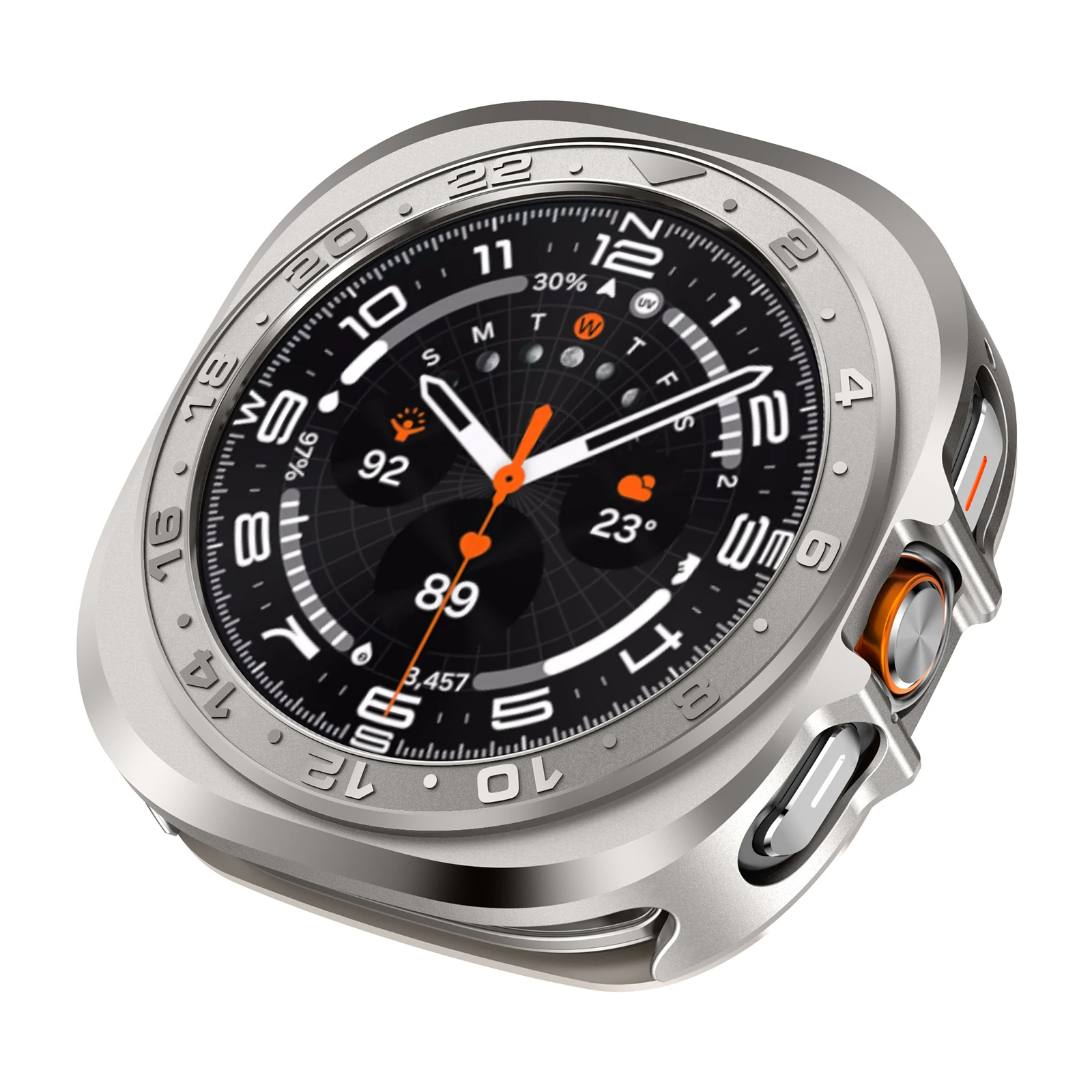 �y�Z�[�����zSamsung Galaxy Watch Ultra 2025�p���^���P�[�X�A�N�Z�T���[�ASamsung Galaxy Watch 7 Ultra 47mm�p�n�[�h�t���[�����^���P�[�X