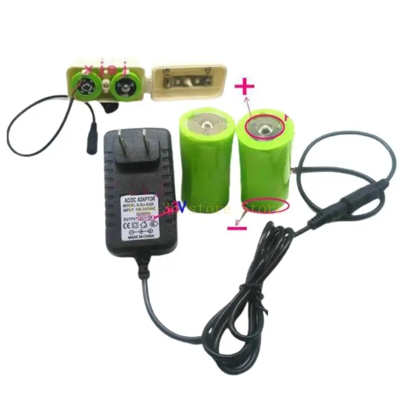 Reliable Power Source US High Capacity Power Adapter EnvironmentProtect Device Accessory Replace LR20/AM1/D Batteries