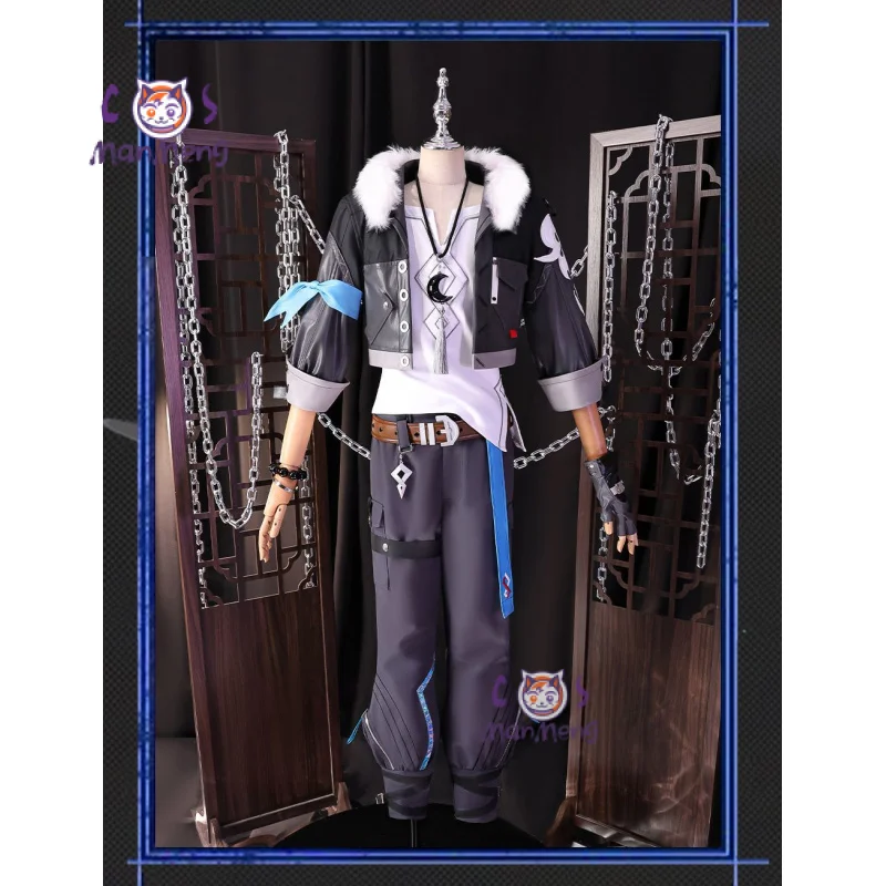 

Cú Chulainn Fate/stay night Honkai：Star Rail Cosplay Costume Wig jacket necklace gloves prop set Halloween new fashion uniform