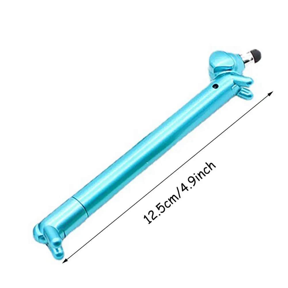 12.5cm Ballpoint Pens Dachshund Pens 1mm Black Ink Cartoon Dog Pens For School Office Capacitive Touch Pen For Tablets Phones