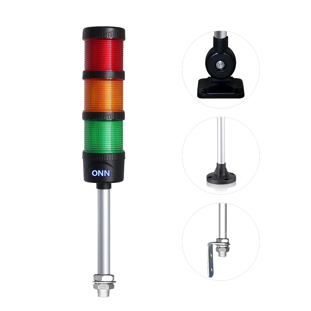 ONN-M4 Signal Beacon  Light Emitting Diode Warning  220V 12V/24V Light Emitting Diode Signal Tower Light Sign Customization