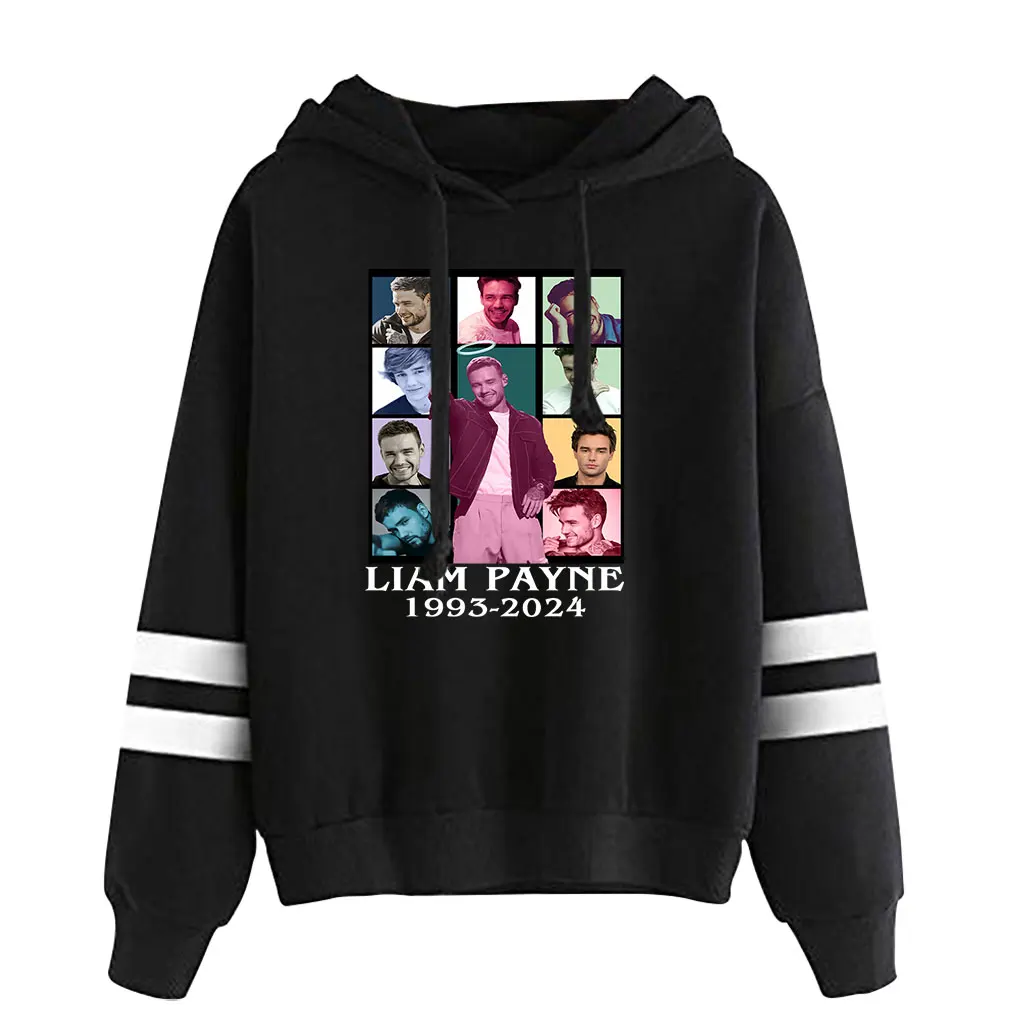 

Liam Payne 1993-2024 Memorial hooded Long Sleeve Pocketless vintage Sweatshirt Men Women rip hip hop Pullover