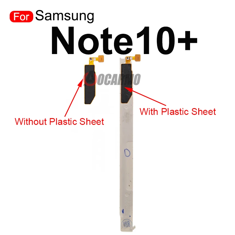 For Samsung Galaxy Note10 Plus Note 10+ Touch Pen Stylus S Pen Flex Cable Wireless Induction Coil With Plastic Plate Repair Part