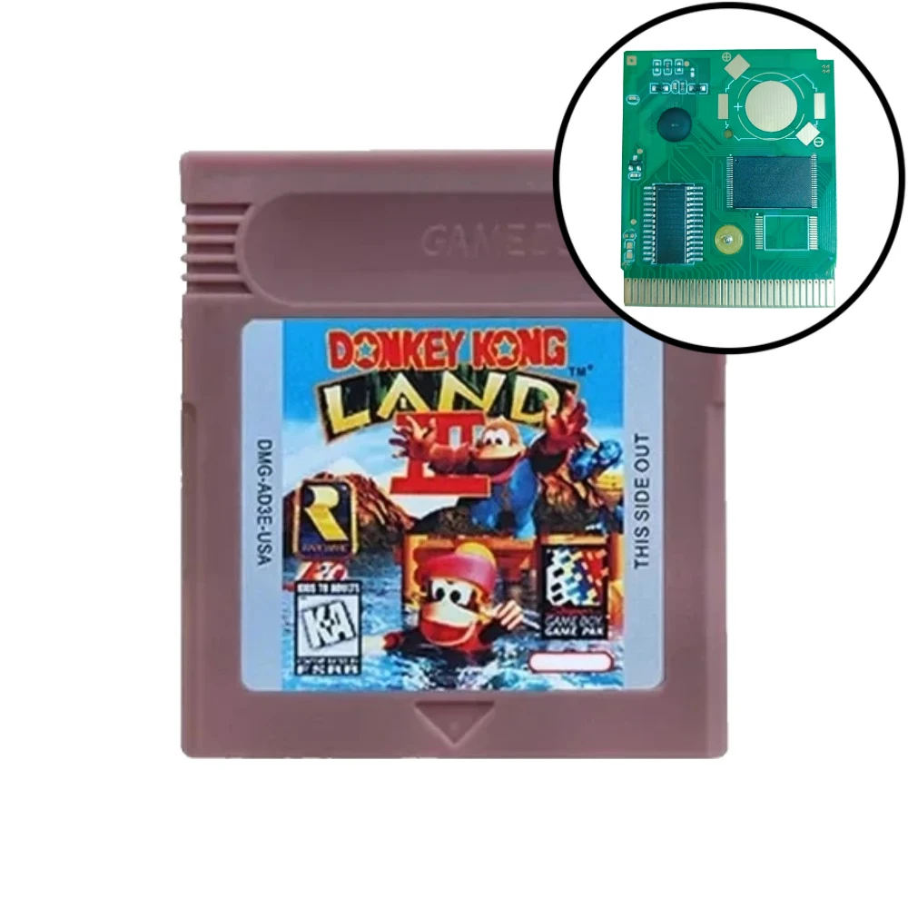 Spielkassette, klassische Retro-Plattform-Spielkarten, USA-Version für Original Game Boy GB GBC Handheld-Konsole, Spielesammlung, Geschenk – Detail 10