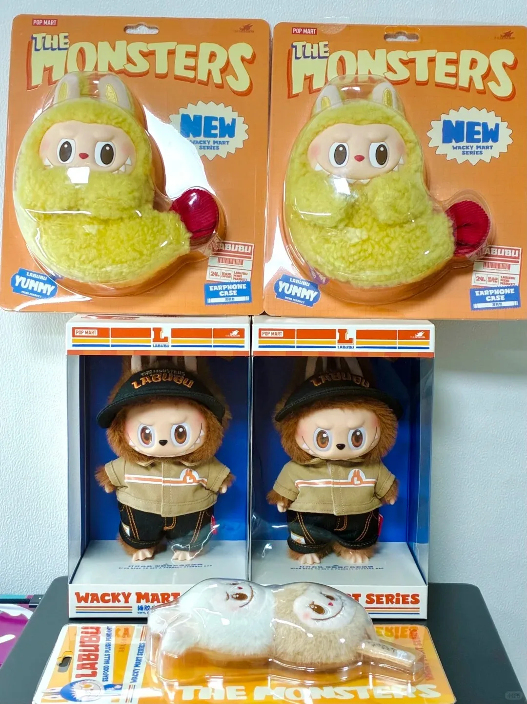 

Оригинальный POPMART Labubu, странный вкус, круглосуточный магазин, периферийная глухая коробка, милый детский подарок на день рождения, Рождество, в наличии