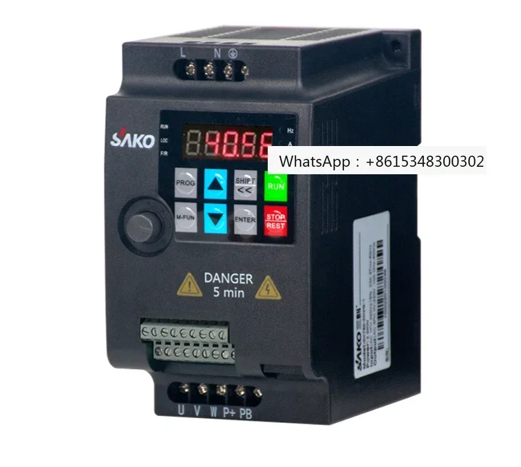 

Инвертор VFD 0,75/1,5/2,2/4/5,5 кВт, 220 В и 380 В, преобразователь привода с переменной частотой