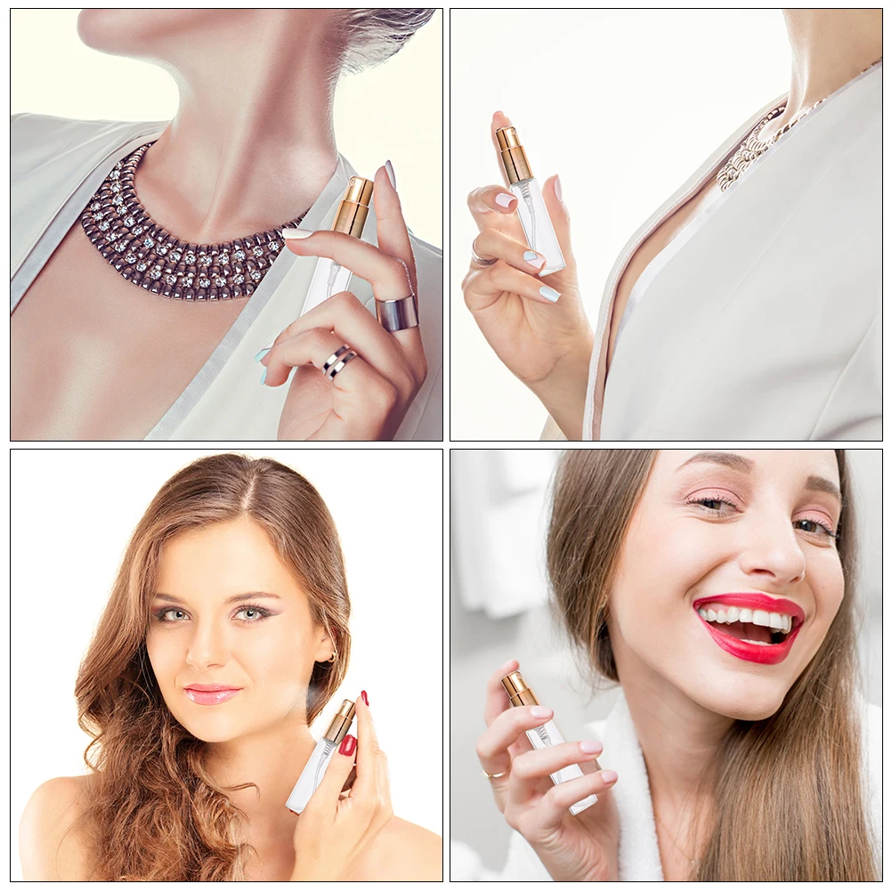 12Pcs Refillable Perfume Spray Bottles Empty Portable Spray Bottles Travel Assorted Perfume Bottle Refillable Bottle