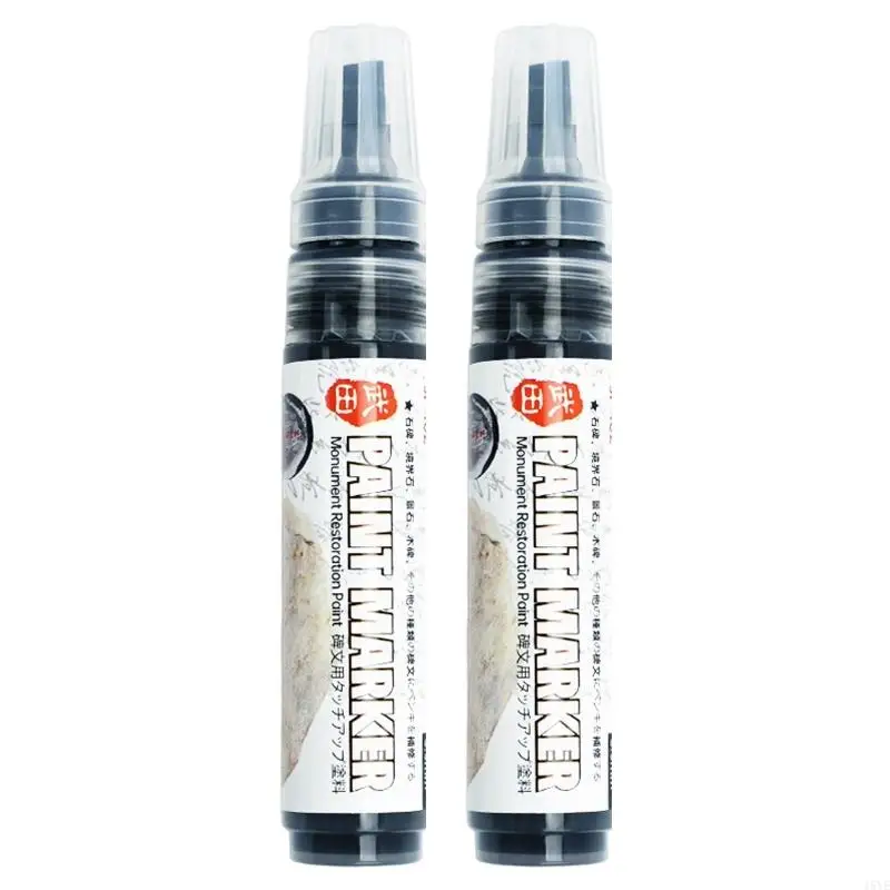 Waterproof Paint Pen For Restoring Grave Inscriptions Gravestone Lettering, Stone Painting Colorful Tombstone Marker Pen
