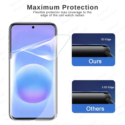 Гидрогелевая пленка для Samsung A57 A 57 57a, мягкая пленка для Samsung A37 2026 a 37, защитная пленка с полным покрытием экрана GalxyA17 A17 17a, 5 шт.