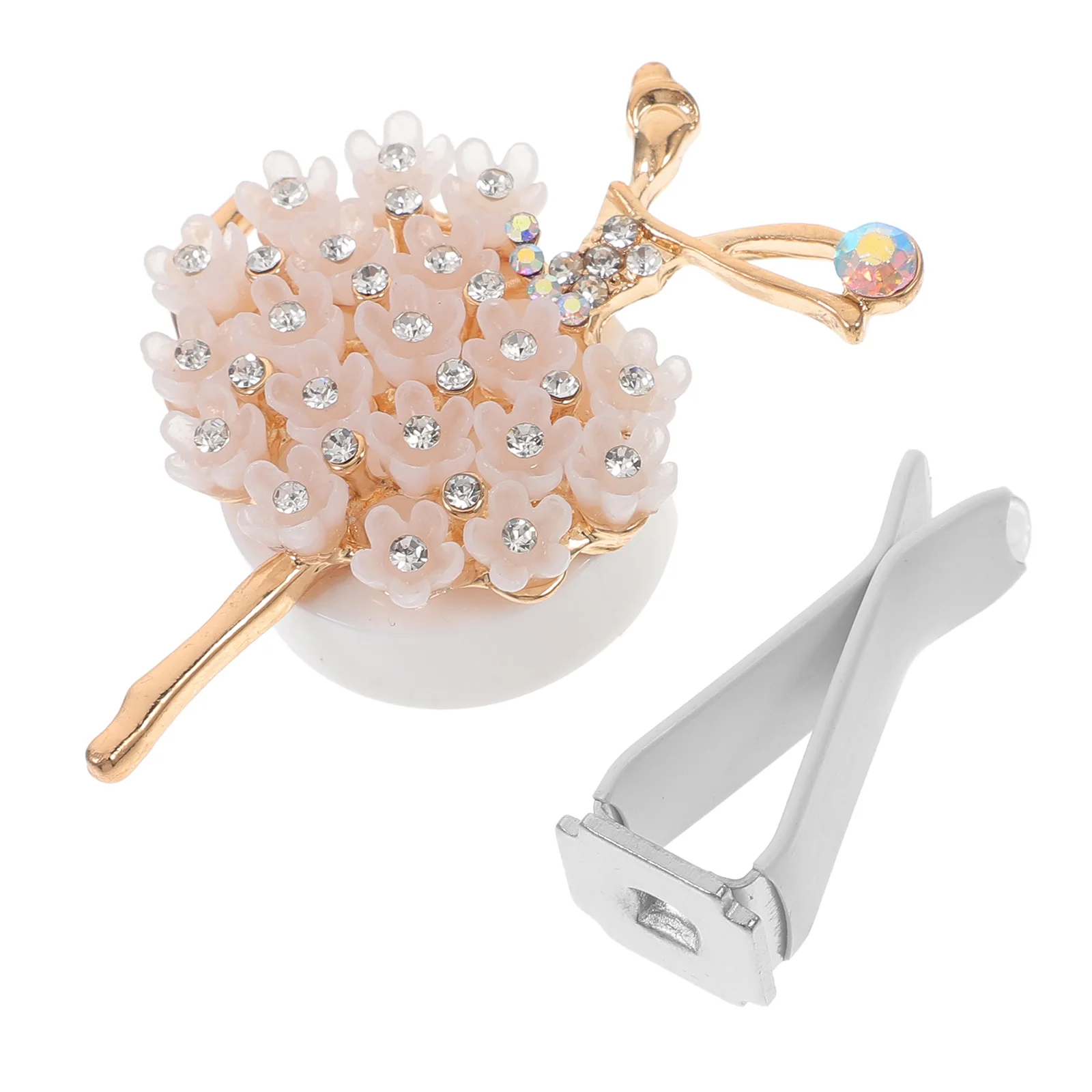 

Perfume Vent Accessories Car Air Freshener Decorations Car Vent Clips Dashboard Interior Aroma Flower Design Resin