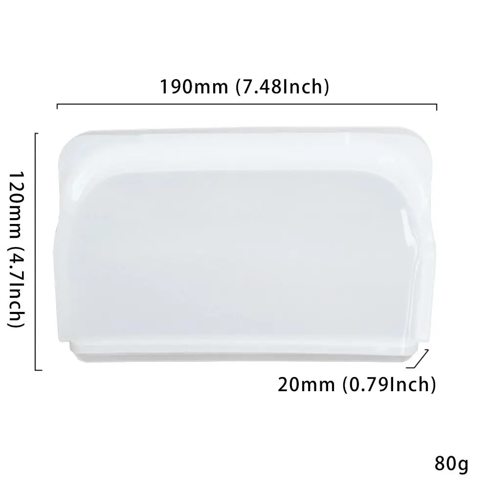 

New Reusable Fresh-keeping Bag Food Grade Silicone Freezer Bag Transparent Sealing Storage Bag