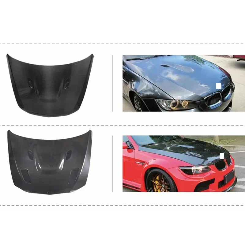 engine hood E92 E93 3 Series 05 - 12 M3 Carbon fiber Hood Car Coupe bonnet For BMW