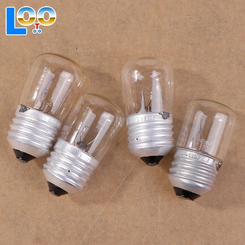 B22 حربة E27 المسمار 12 فولت/220 فولت 15 واط 25 واط LED خيوط ضوء الثلاجة لمبة مصباح COB صغير لآلة الخياطة غطاء فوق البوتاجاز لإخراج الأدخنة