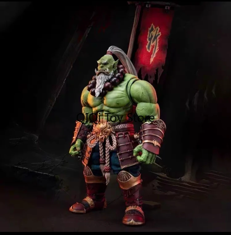 

In Stock Hegemony Tribe Orc Master Sword Saint 1/10 Movable Soldier Doll Animation Hand-mand Ornament Model