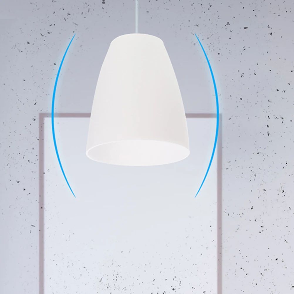 

4pcs Flat Head Lampshade Simple Plastic Cover Dust Insect Protection Decorative Light Shade For Home Hotel Use Replacement Lamp