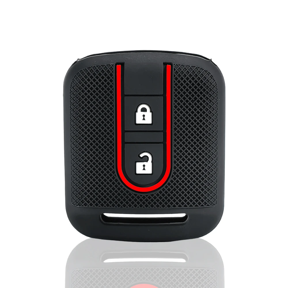 Silicone Car Key Case Fob Rubber Cover for Nissan Micra K12 Note Navara Qashqai J10 Primera Almera Sunny X-Trail Accessories