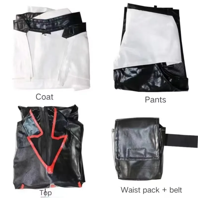 Lucy Cosplay Costume Bodysuit Jumpsuits Jacket Wig Full Suit Halloween Costumes for Women And Men