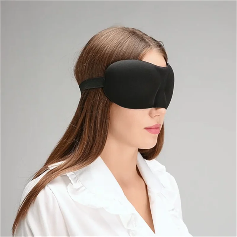 1PC 3D Sleep Mask Natural Sleeping Eye Mask Eyeshade Cover Shade Eye Patch Women Men Soft Portable Blindfold Travel Eyepatch