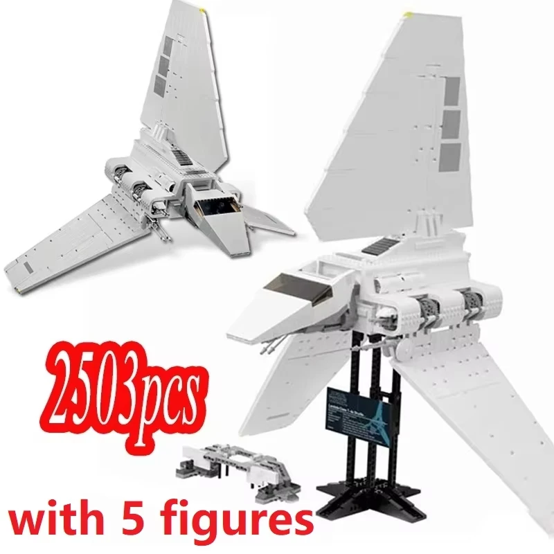 

Space Ship 2503pcs Galaxy Shuttle Model Building Blocks Toy Space Collector Children's Education Christmas Birthday Gift