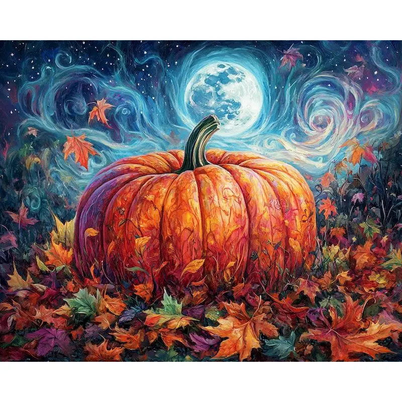 

GATYZTORY Oil Painting By Numbers Diy Gift Desert Pumpkin For Adults Coloring On Numbers Home Decors Handicrafts Canvas Painting