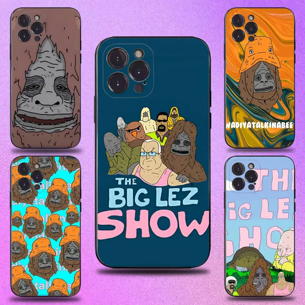 

T-The B-Big L-Lez S-Show Phone Case For iPhone 16,15,14,13,12,11 Plus,Pro Max,XS,X,XR,SE,Mini,8,7,Soft Silicone Black Cover