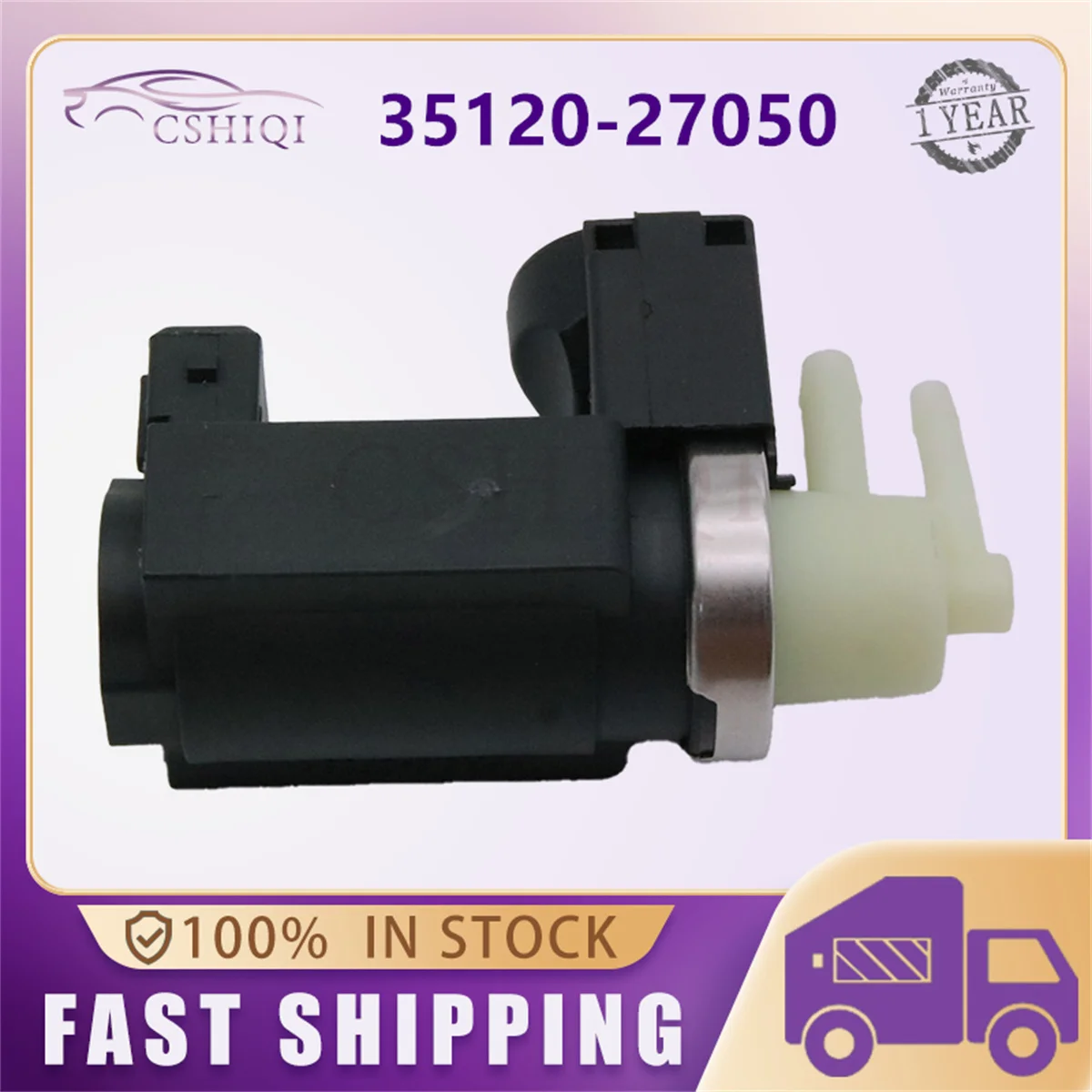 

35120-27050 Электромагнитный клапан регулировки давления наддува турбонагнетателя для Kia Rio Sportage, Hyundai Santa Fe, Elantra, Terracan 35120-2A900