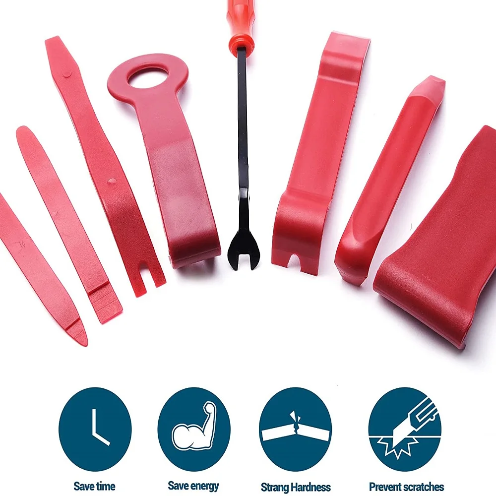 Car Hand Tool Car Disassembly Tools Set DVD Stereo Refit Kits Interior Plastic Trim Panel Dashboard Removal Tool Repair Tools