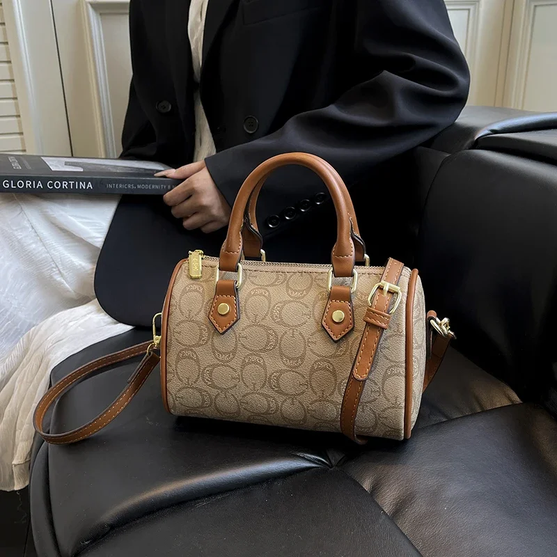 

Luxury Leather Backpack Bag High-End Minimalist For Shopper Commuter Large Capacity Vintage Fashion