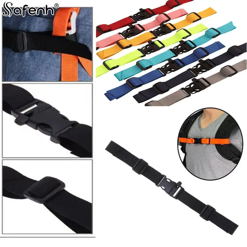 1pc Chest Bag Strap Harness Adjustable Shoulder Strap For Bag Outdoor Camping Tactical Bags Straps Accessories For Backpack Bag