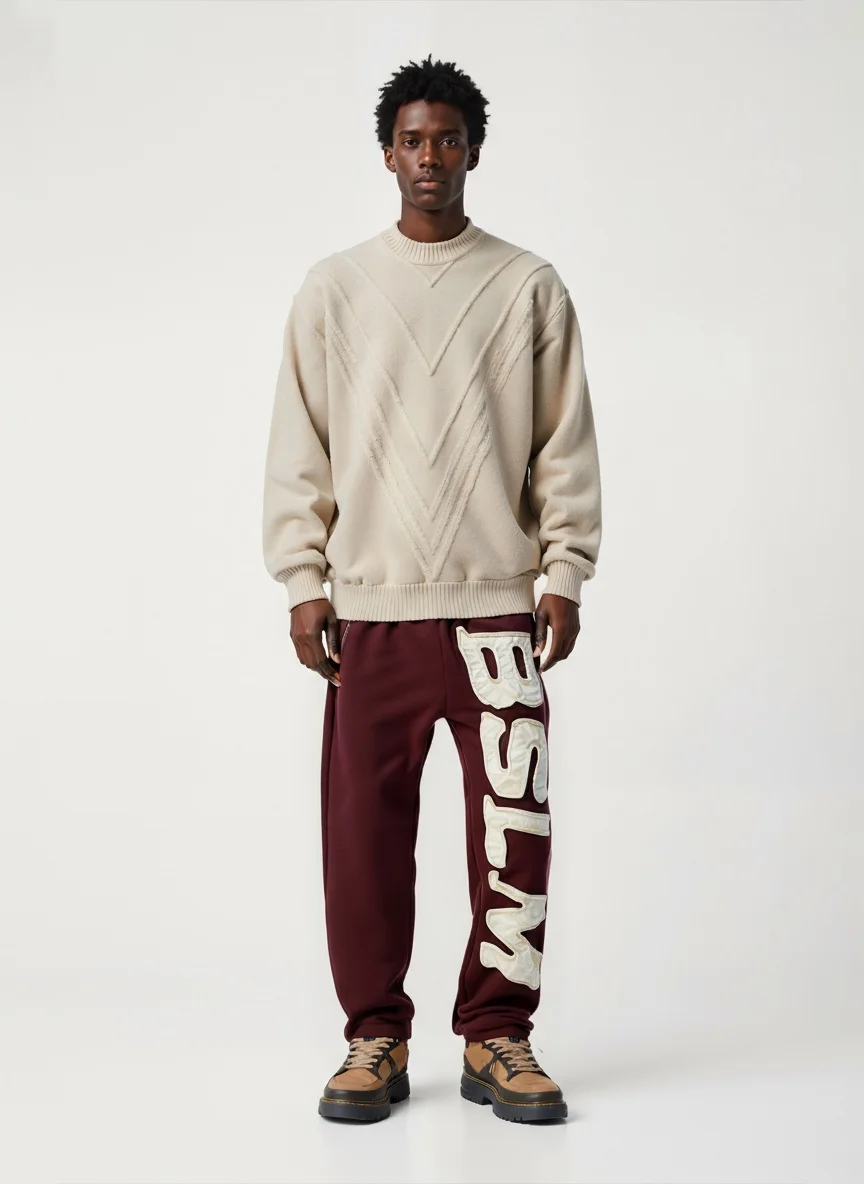 

новые осенние и зимние толстовки с уникальным уличным стилем в стиле хип-хоп, вышивкой букв и модными повседневными брюками.