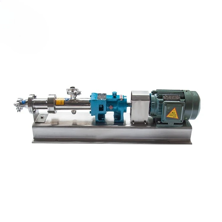 Extract honey paste 3t/h transfer pump stainless steel screw pump