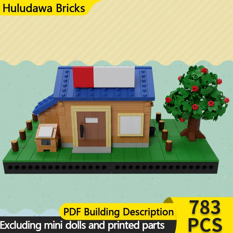 

Popular Game Model MOC Building Bricks Street Corner Shop Modular Technology Children Holiday Gifts Assemble Toys Suit