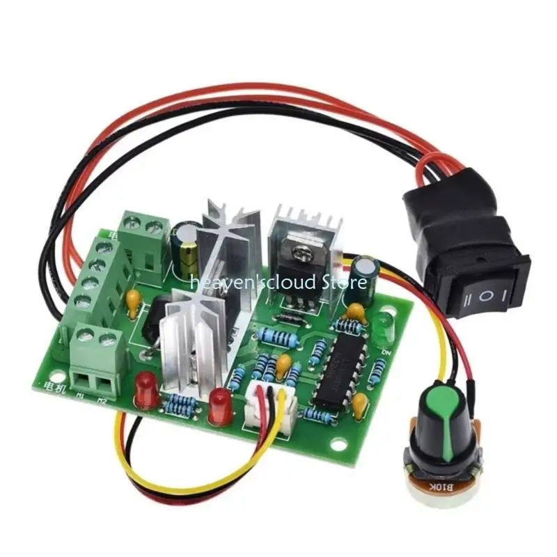 

Y88B DC10V-30V Motor PWM Speed Regulator Forward Reverse Switches Adjustable 10V-30V
