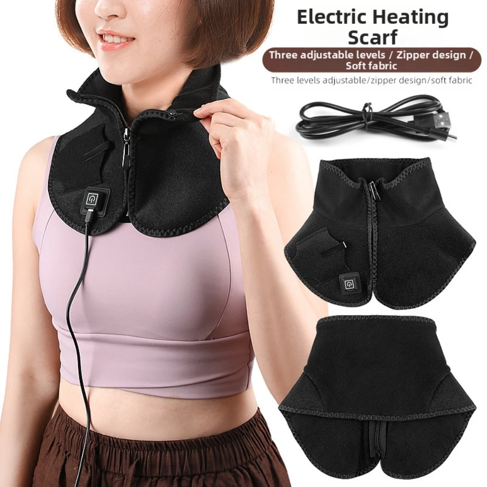 

Электрический подогрев, подушка для шеи, USB, горячий компресс, шейный три шестерни, термозащитный шарф, зимние теплые детали оборудования