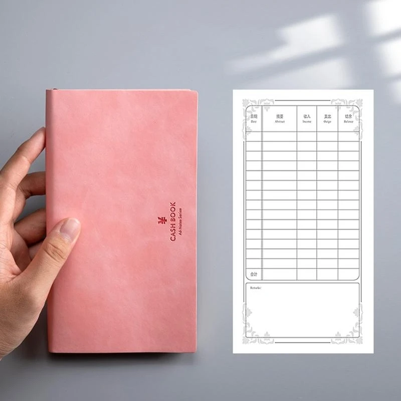 Sách lập kế hoạch ngân sách thực tế Sổ ghi chú không ghi ngày tháng 400 trang cho ngày Tóm tắt Thu nhập đầu ra Số dư nhận xét