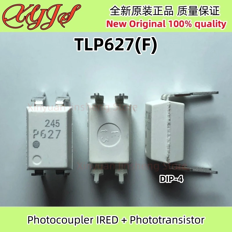 

10Pcs/LOT TLP627(F) P627 DIP-4 TLP627 Photocoupler IRED + Phototransistor Chip Original New 100% quality
