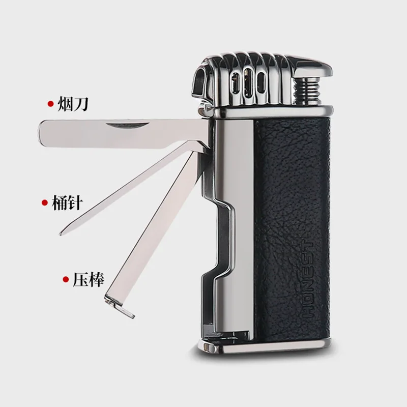 

Outdoor Multi-functional Ignition Tool Retro Inflatable Lighter High-end Men's Gift Camping EDC Tool